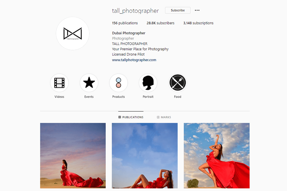 tallphotographer blog