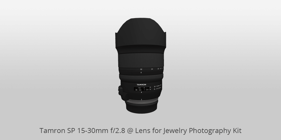tamron sp 15 30mm f 2.8 jewelry photography kit