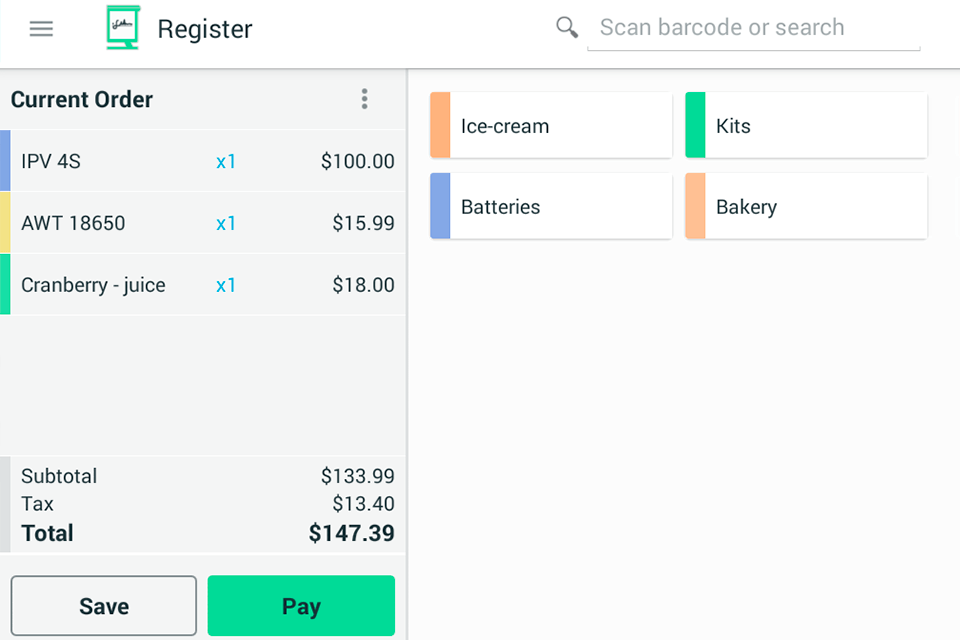 tapmango loyalty program software interface