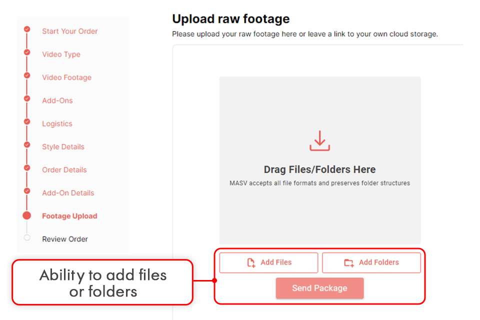 tasty edits file adding