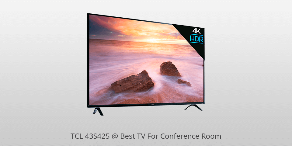 tcl 43s425 تلفزيون لغرفة الاجتماعات