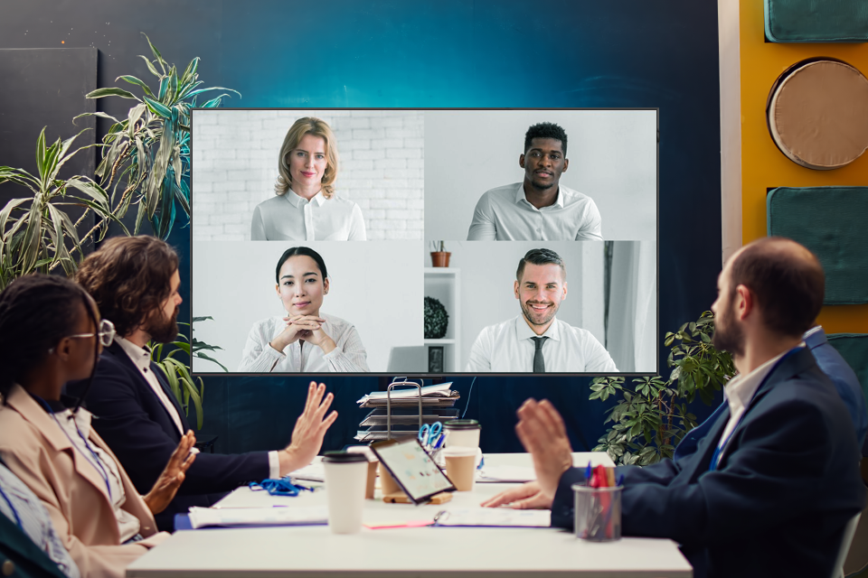 tcl q65 qled tv for conference room