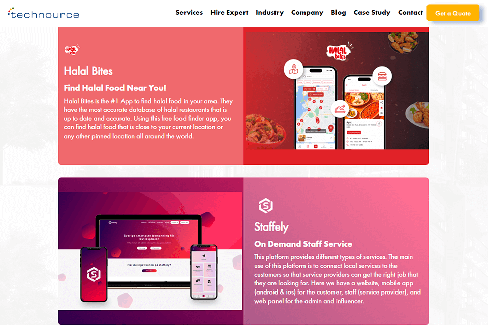 technource software development company app