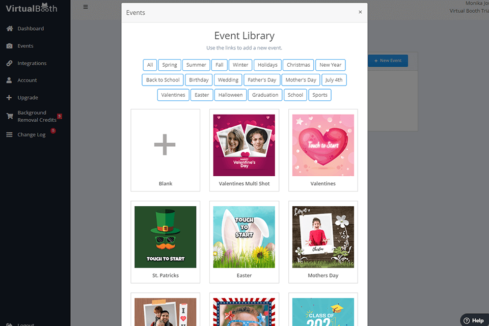 templates virtual booth review