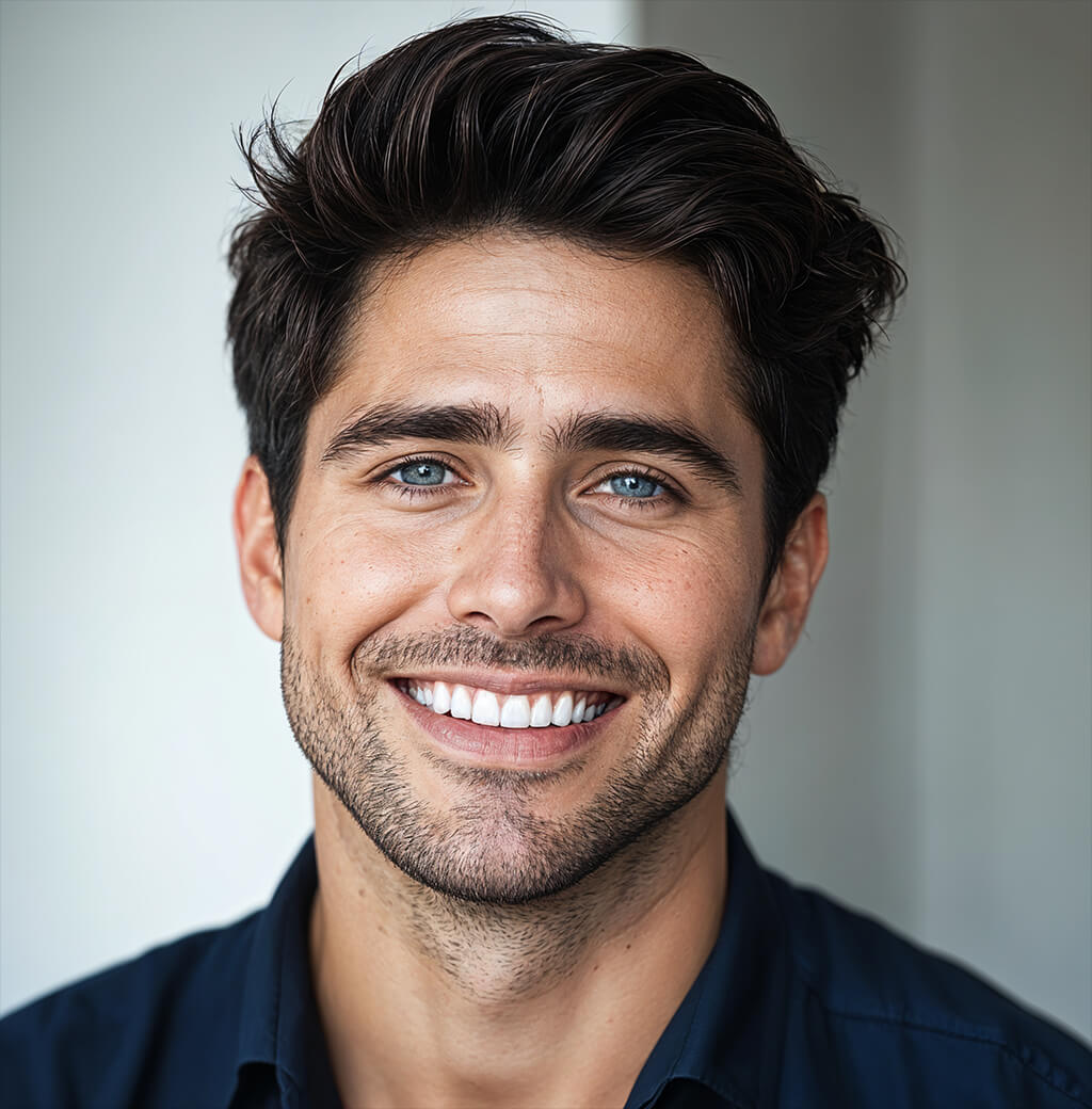 test hairstyles on my face free male