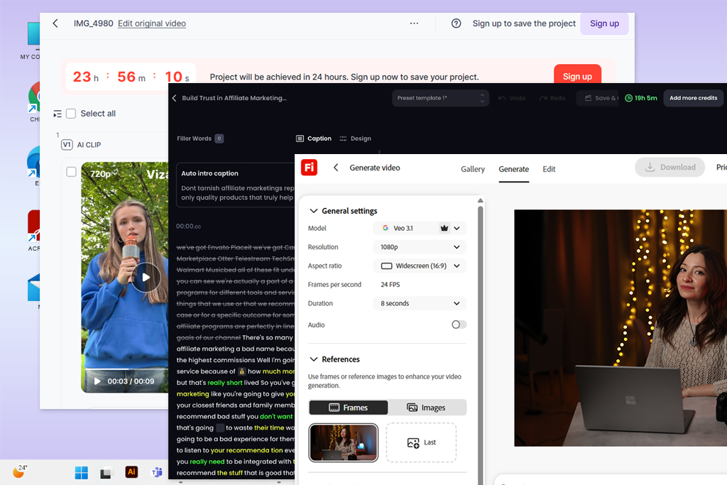 testing process of ai podcast clip generators