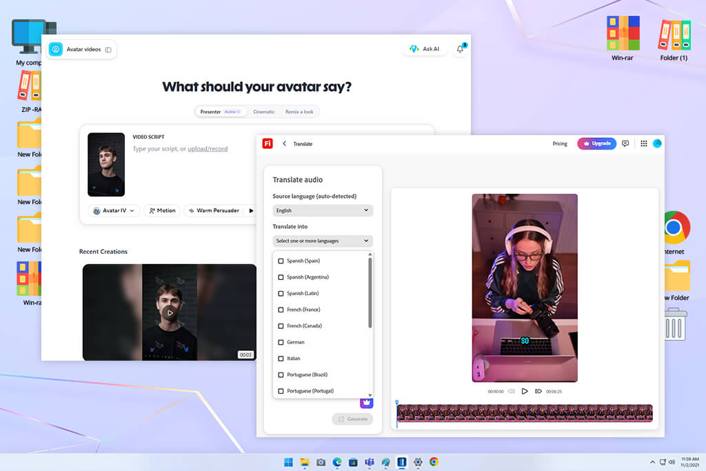 testing process of ai lip sync generator online