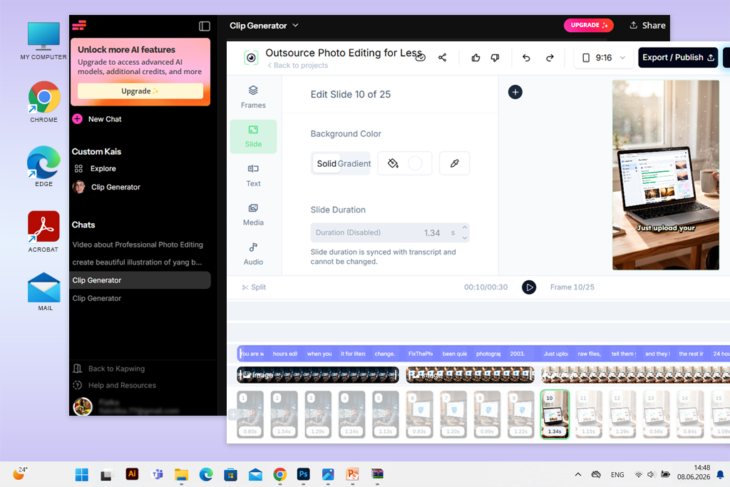 testing process of free online goth ai generators