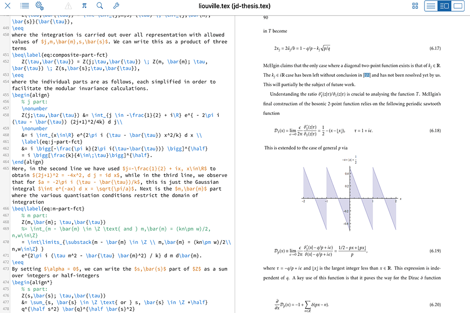 texpad free download interface