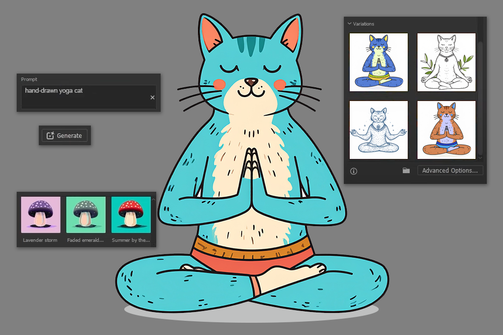 text to vector graphic in adobe illustrator