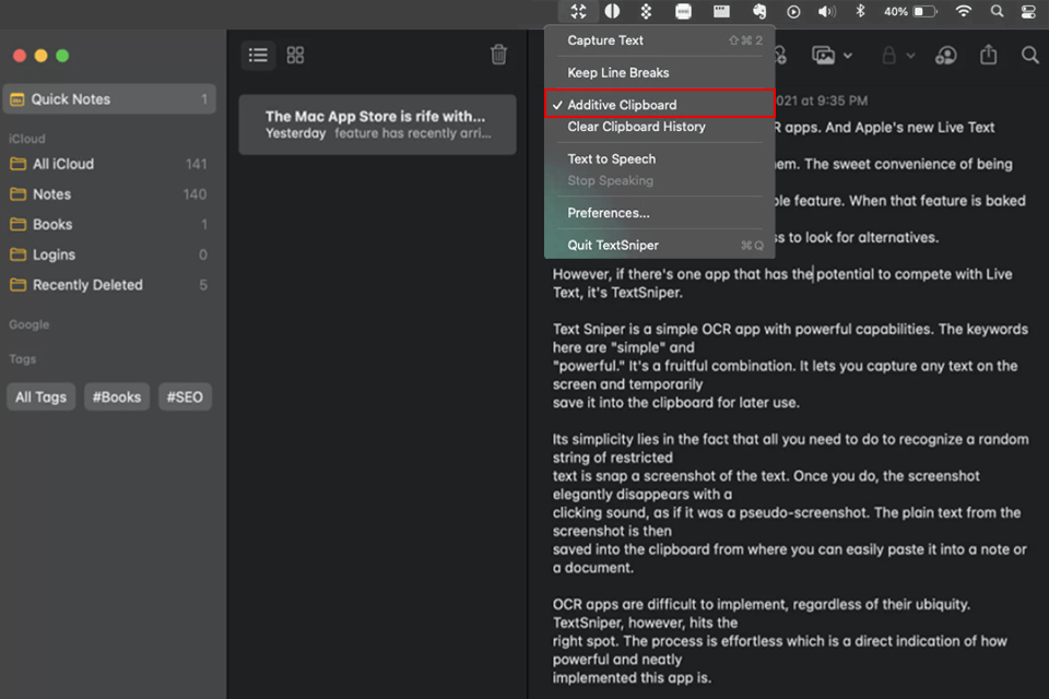 textsniper review clipboard