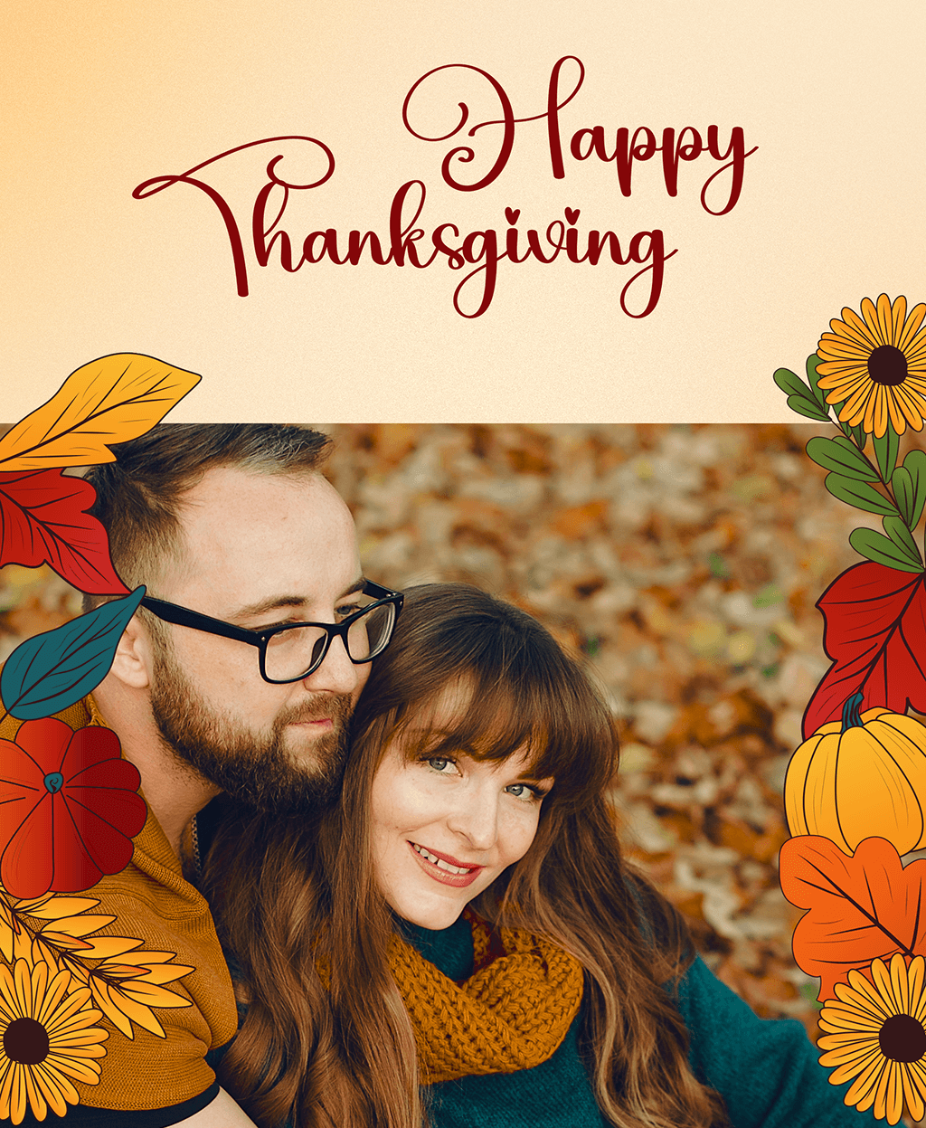 thanksgiving photo frames editor