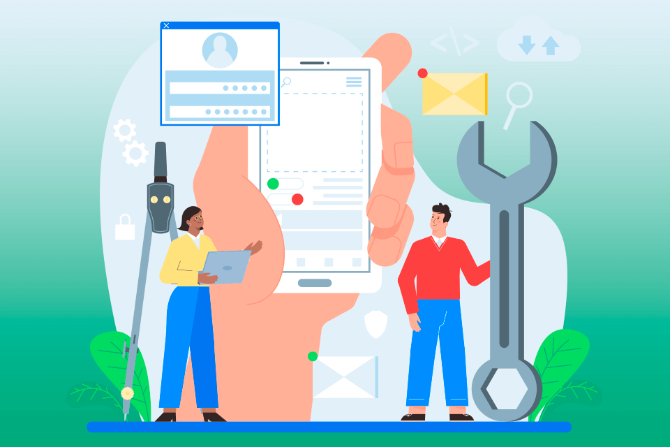 the web hunters app development