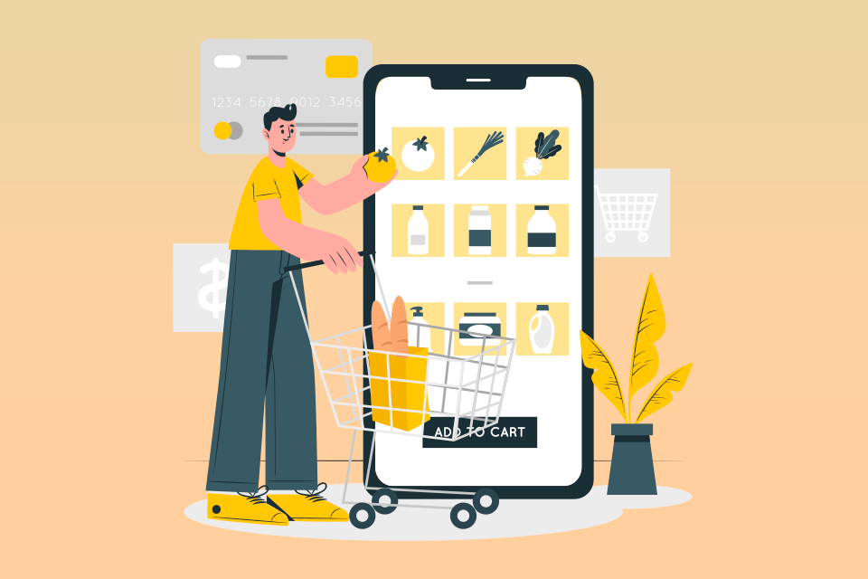 the web hunters ecommerce vector
