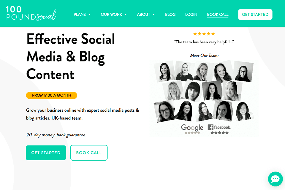 the web hunters site development example