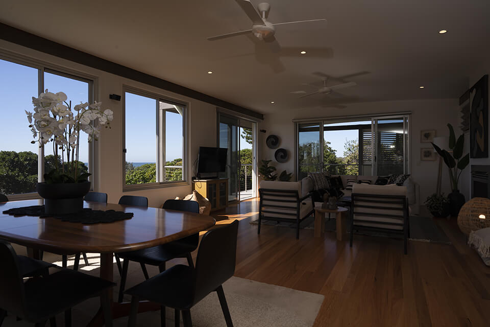 the window shot for flambient real estate photography