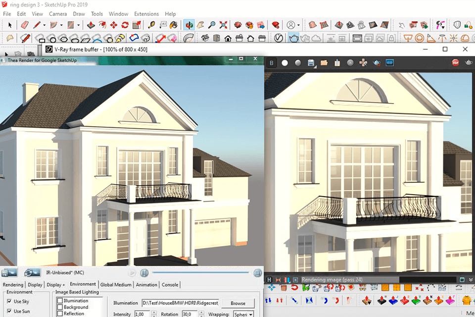 free render for sketchup pro