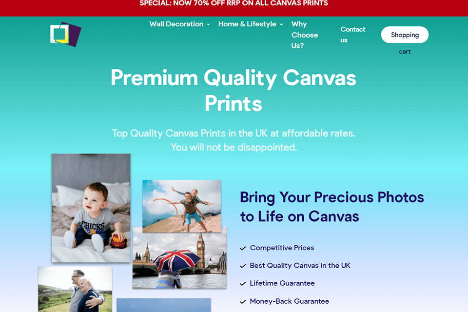 thecanvasprints official site