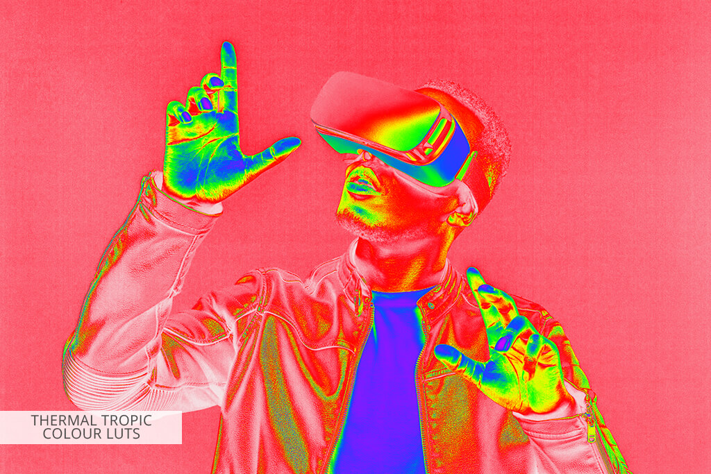 luts اللون المداري الحراري