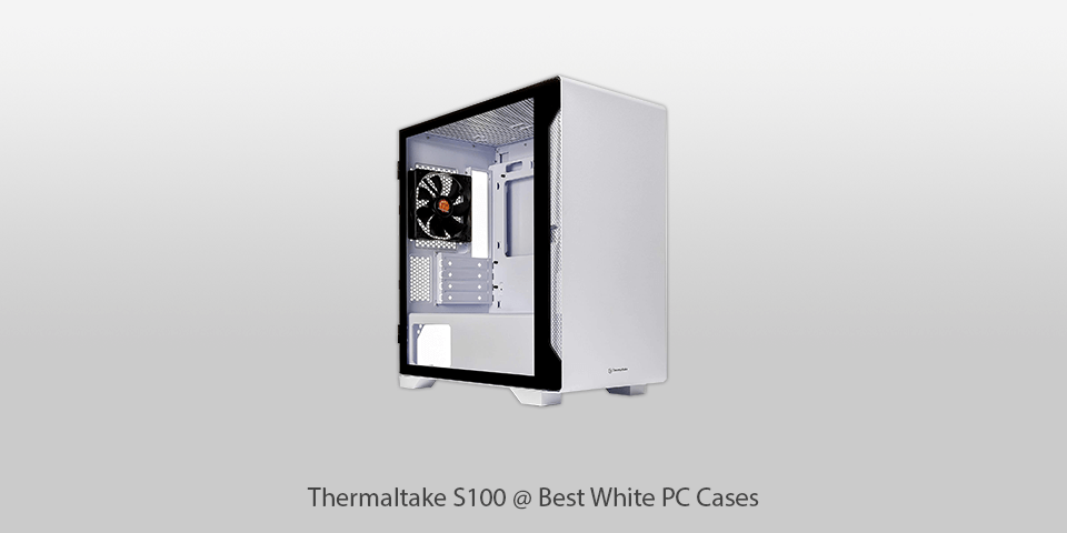 white computer tower