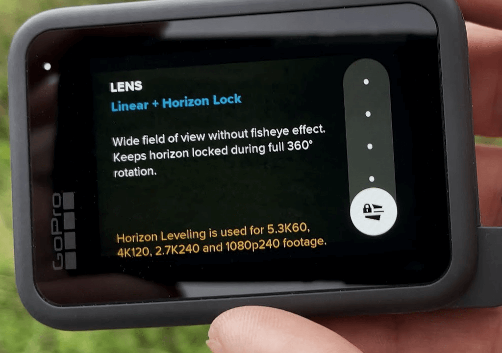things to do with a gopro horizon lock