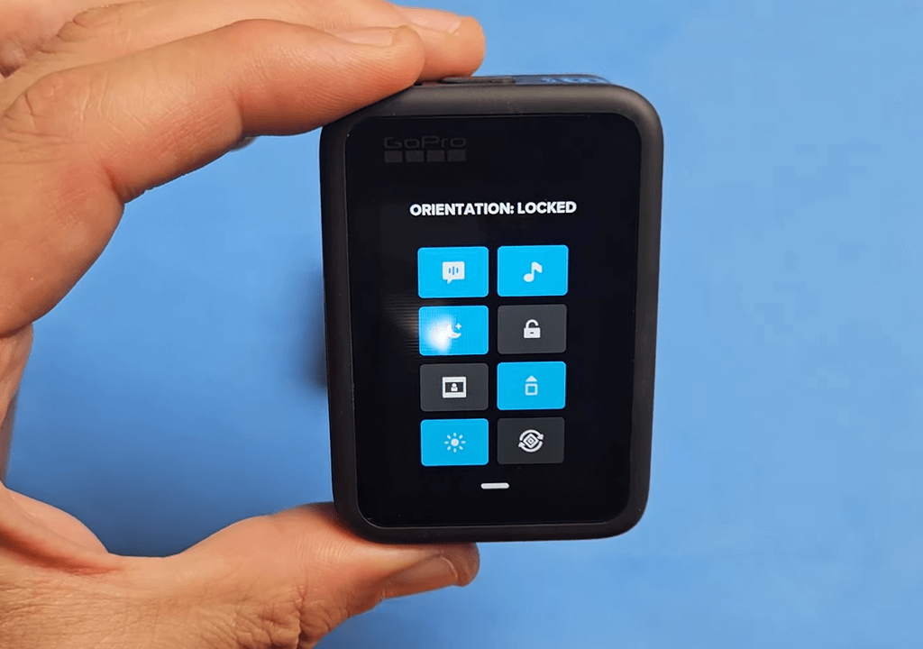 things to do with a gopro orientation lock