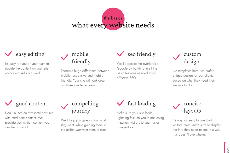 thrive web design company web development