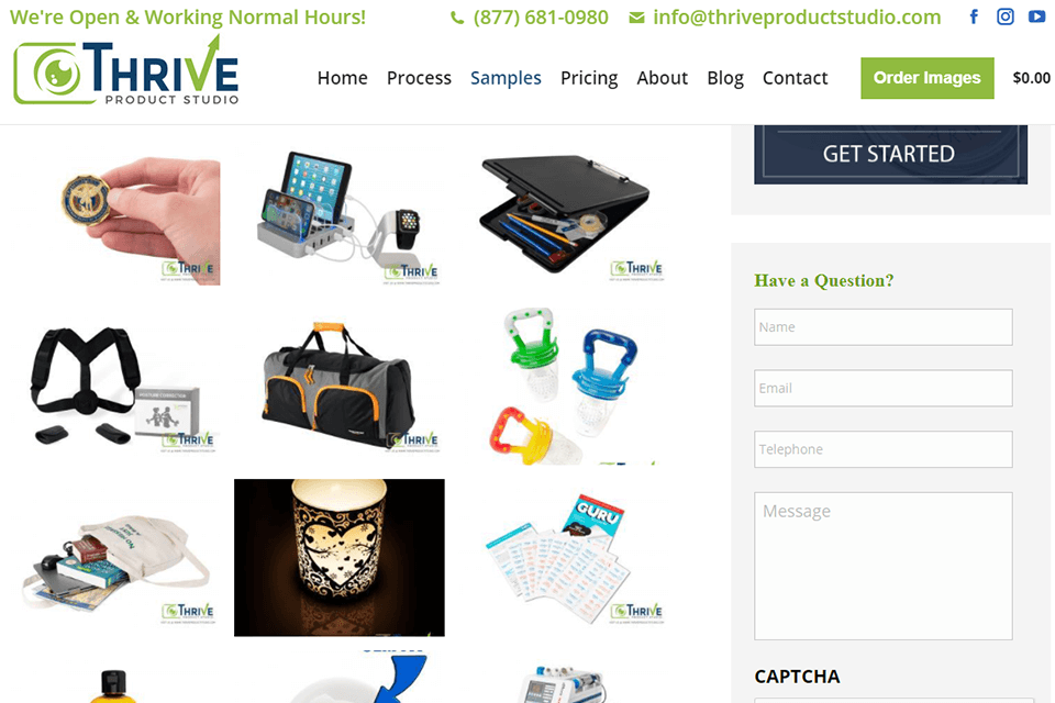 thriveproductstudio interface