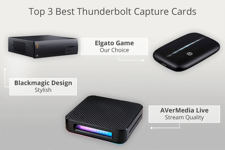 4 Best Thunderbolt Capture Cards in 2024