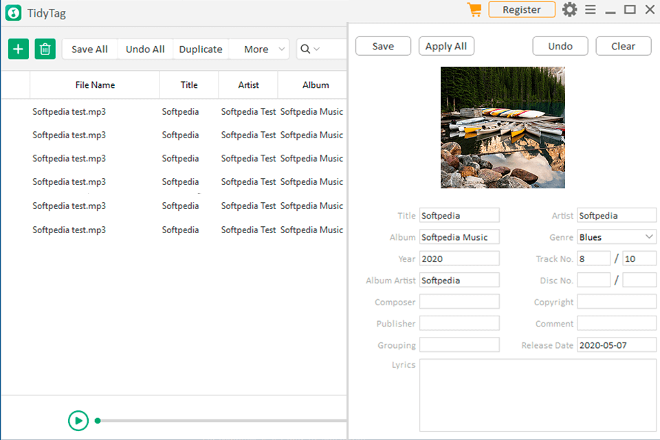 tidytag itubego software review interface