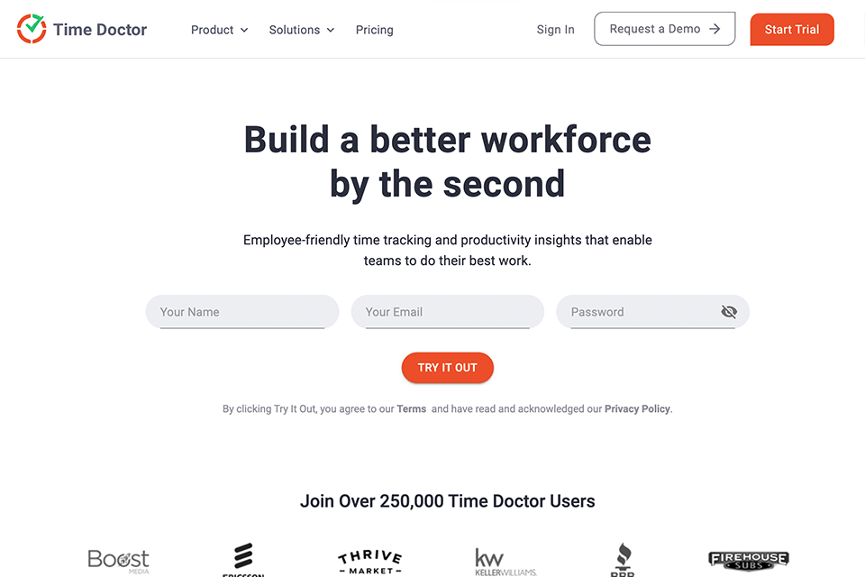time doctor time doctor free schedule maker interface