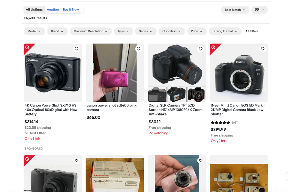 time to buy a used camera