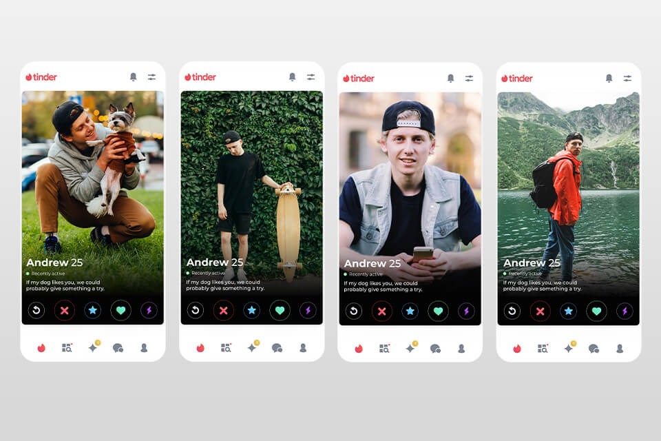tinder photo tip variety