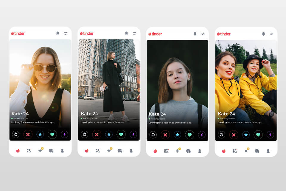tinder photo tip variety