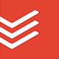 todoist getting things done apps logo