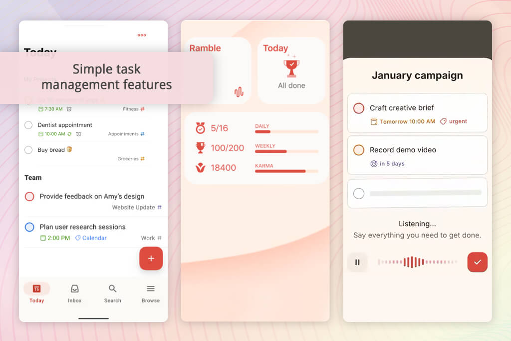 todoist productivity app