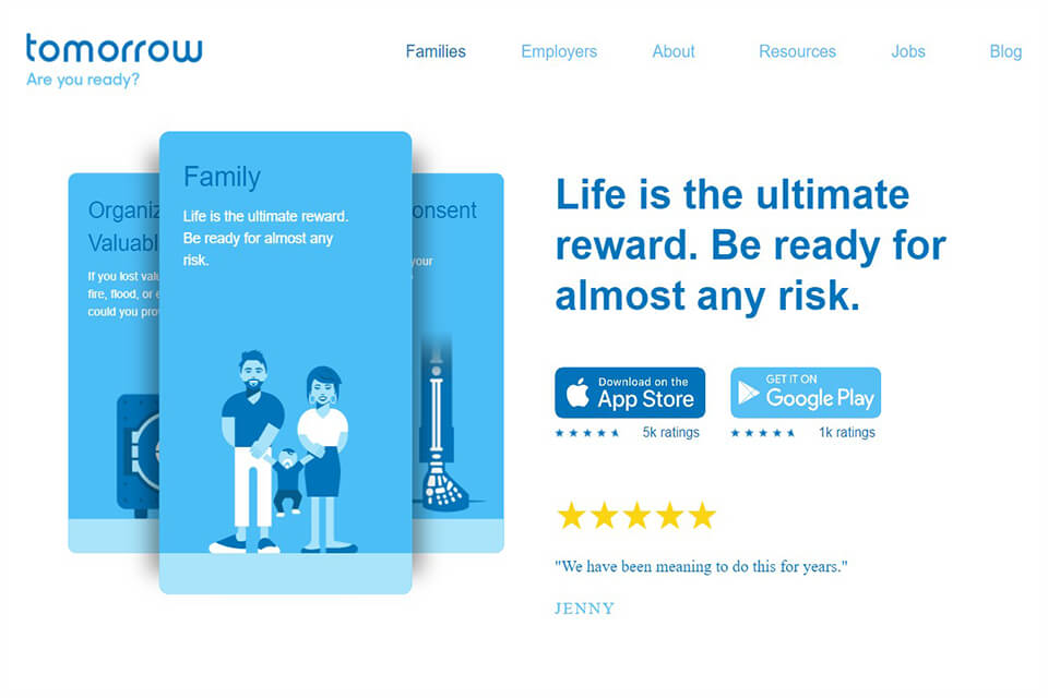 tomorrow online will maker interface