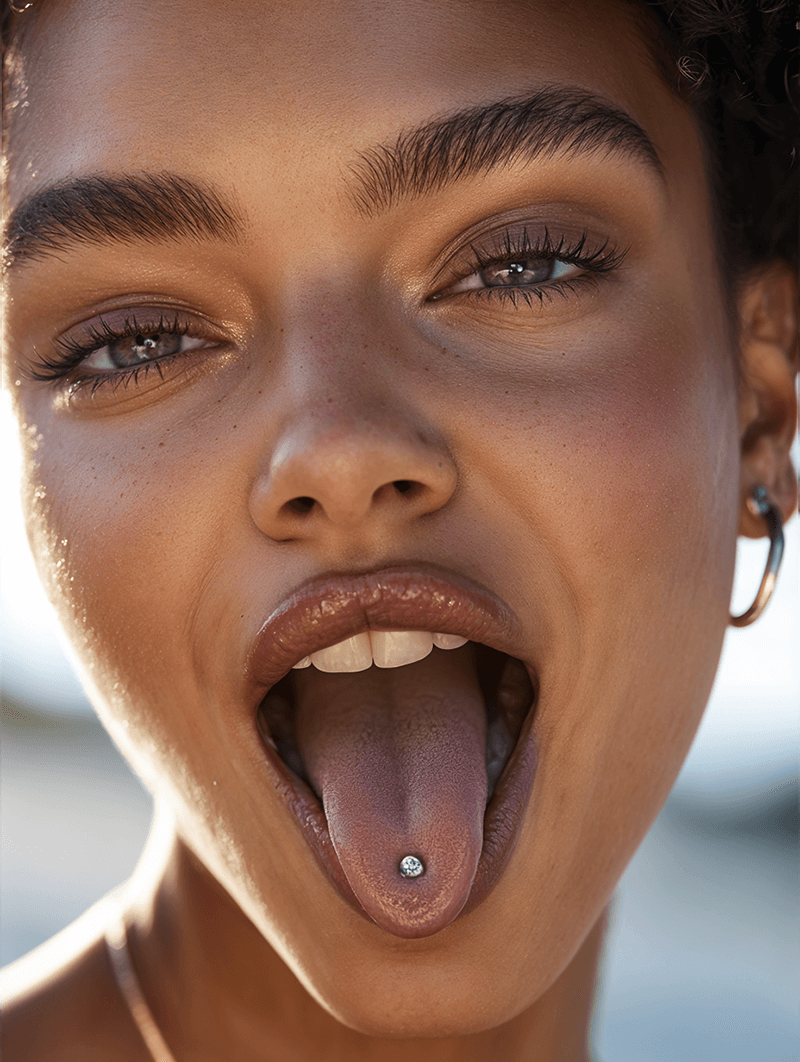 tongue piercing filter