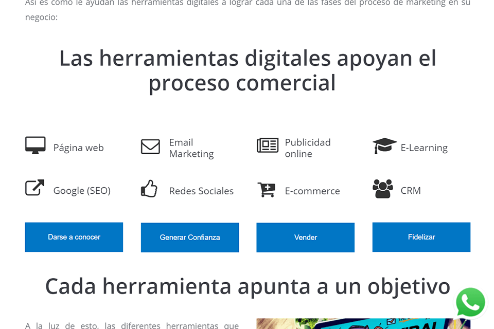 herramientas para construir la estrategia digital con rampa