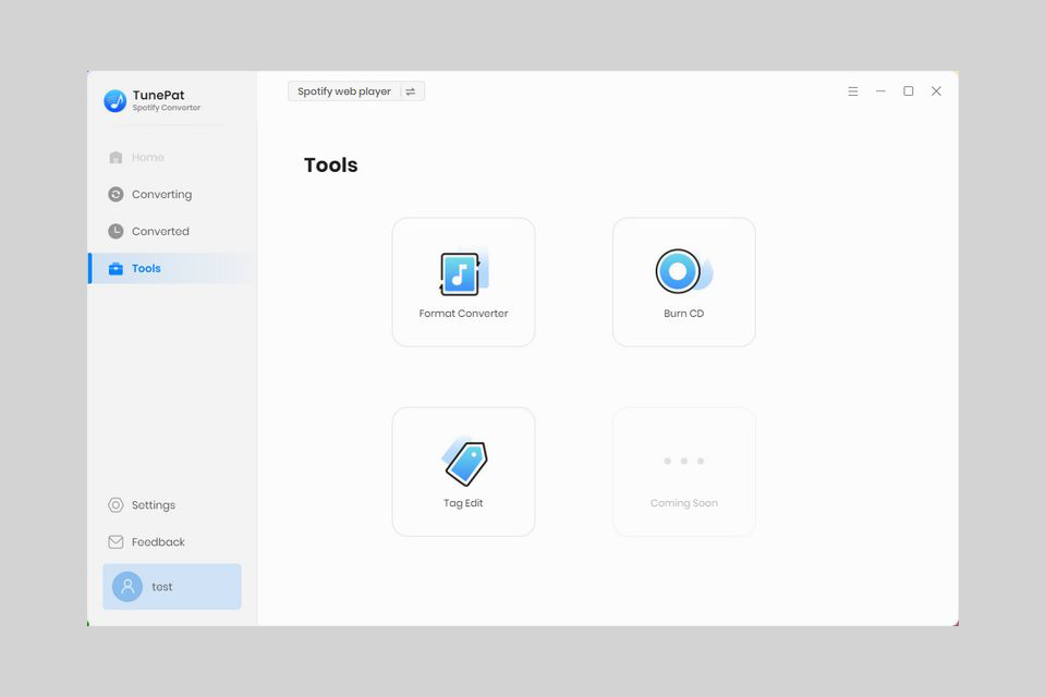 tunepat spotify converter tools