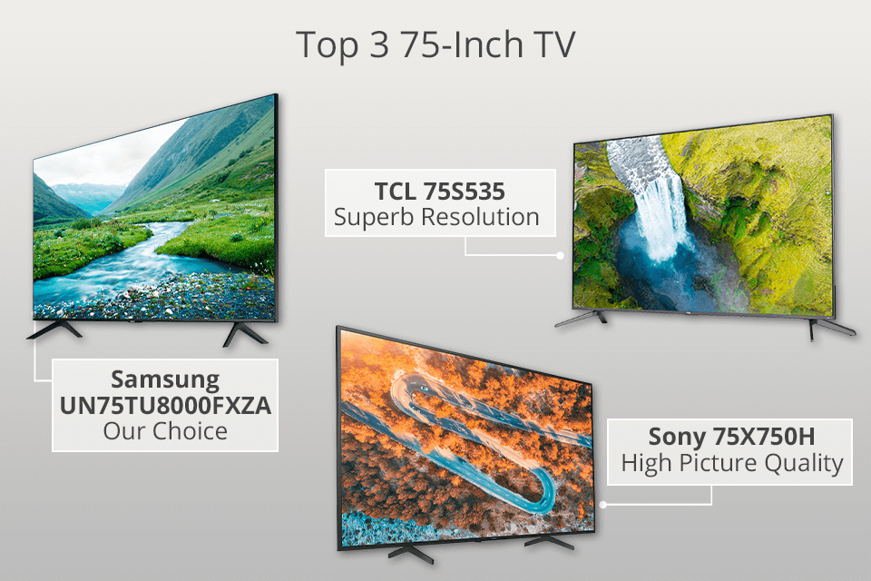 5 Best 75 Inch TVs in 2024 Highest Rated & Popular