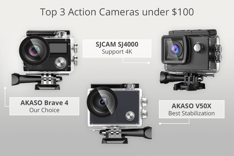 Las 9 mejores cámaras de acción de menos de $100 en 2024: comparación rápida