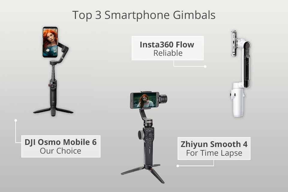 Los 10 mejores gimbals para teléfonos inteligentes en 2024: características  y reseñas
