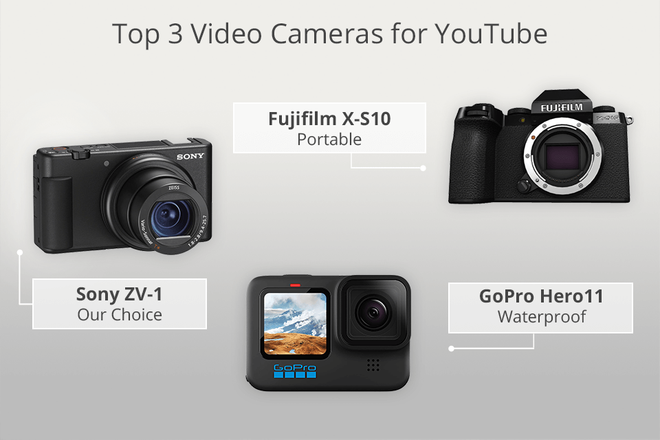 Top 3 Video Cameras For Youtube 