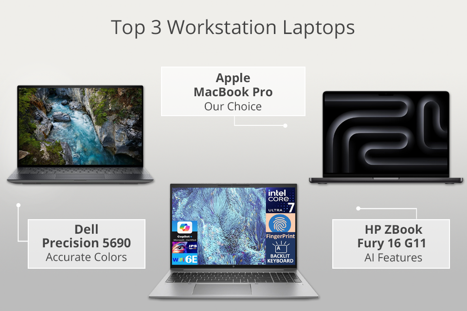 top 3 workstation laptops