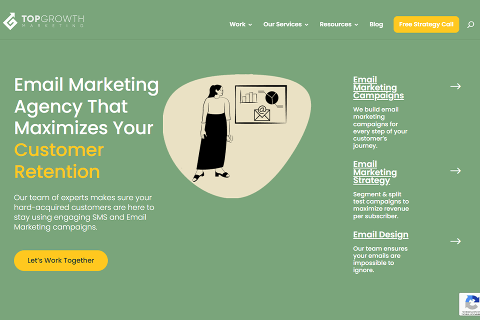 top growth marketing email marketing agency website