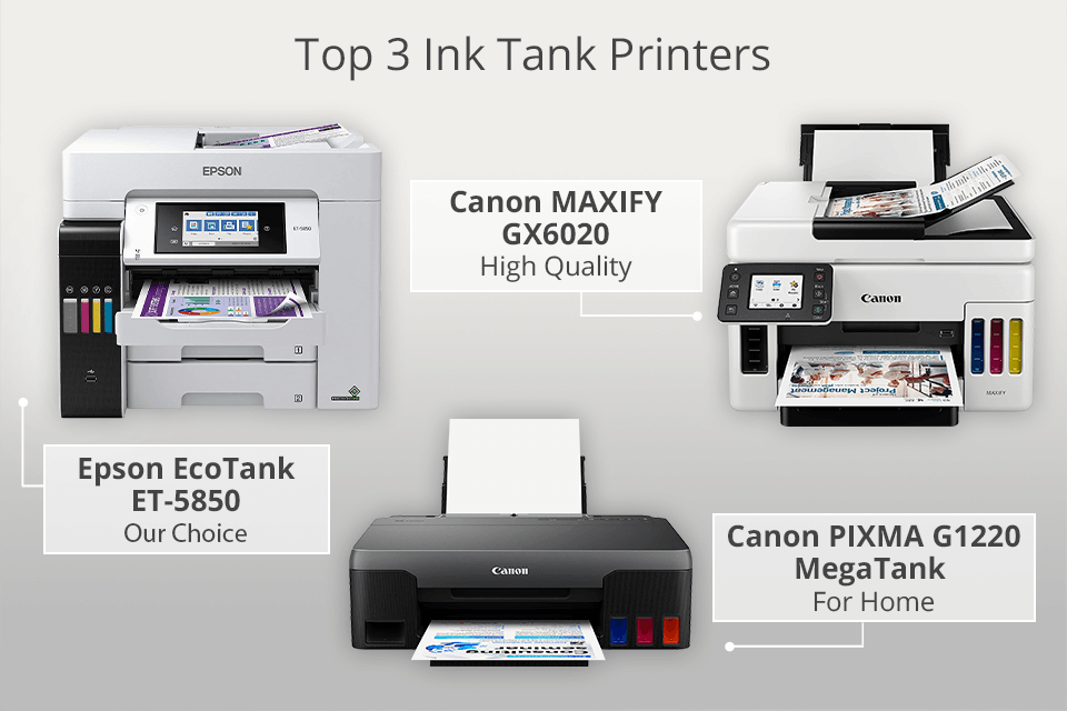 5 Best Ink Tank Printers in 2024
