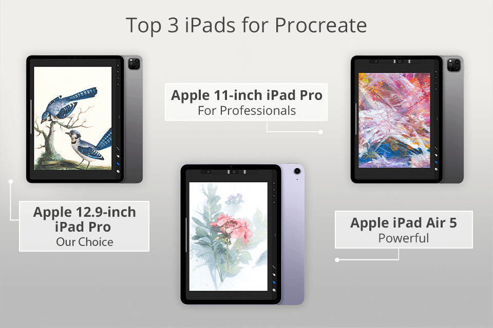 Les Meilleurs iPads pour Procreate en 2023