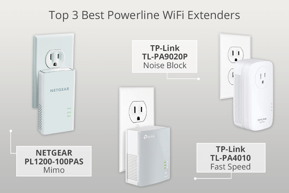 Styre Gendanne Vil have 4 Best Powerline WiFi Extenders in 2023