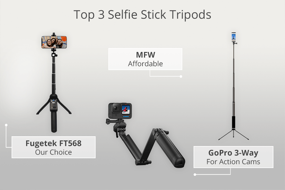 Los 9 mejores trípodes Selfie Stick para todos en 2024